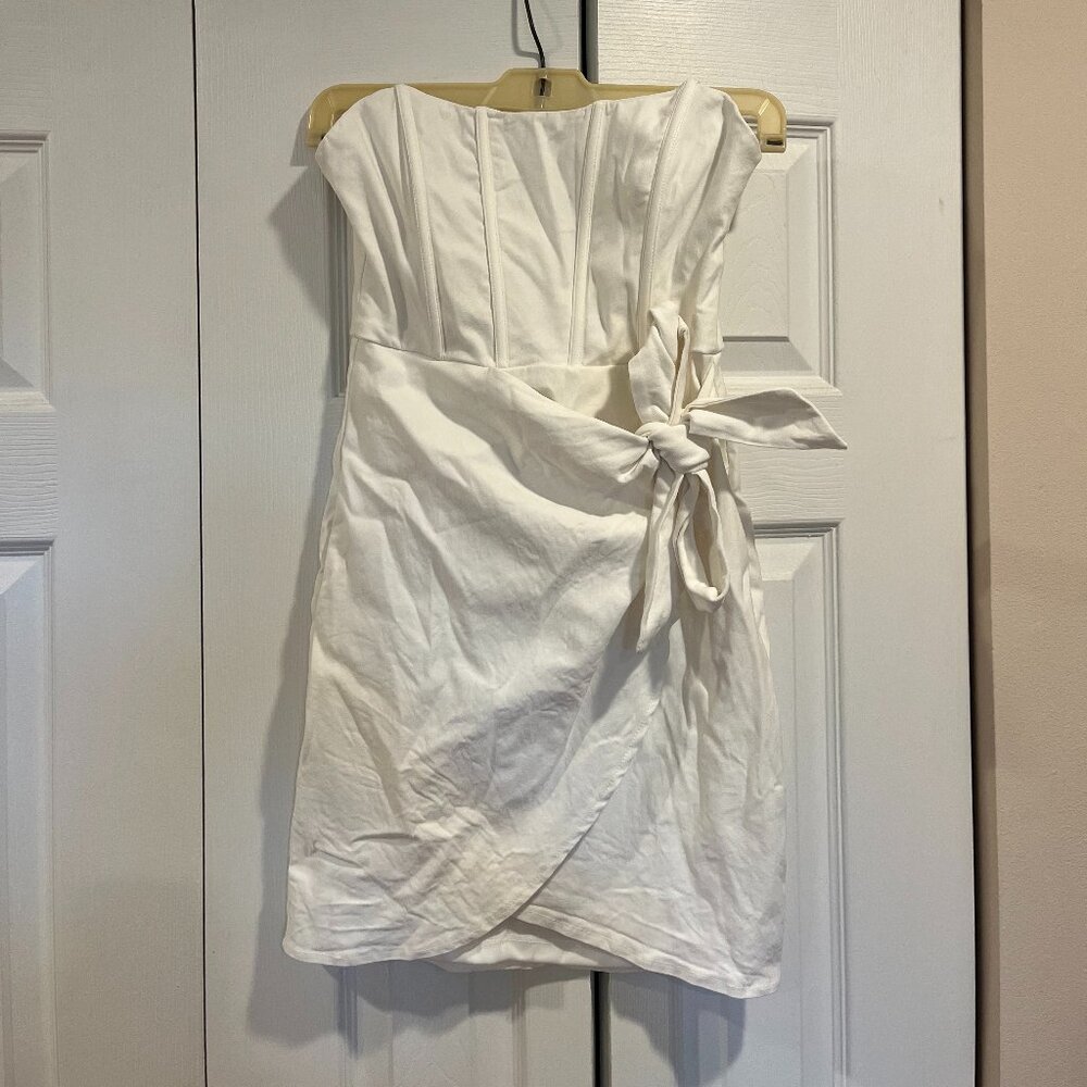 Hello Molly Hot Vibes Mini Dress White